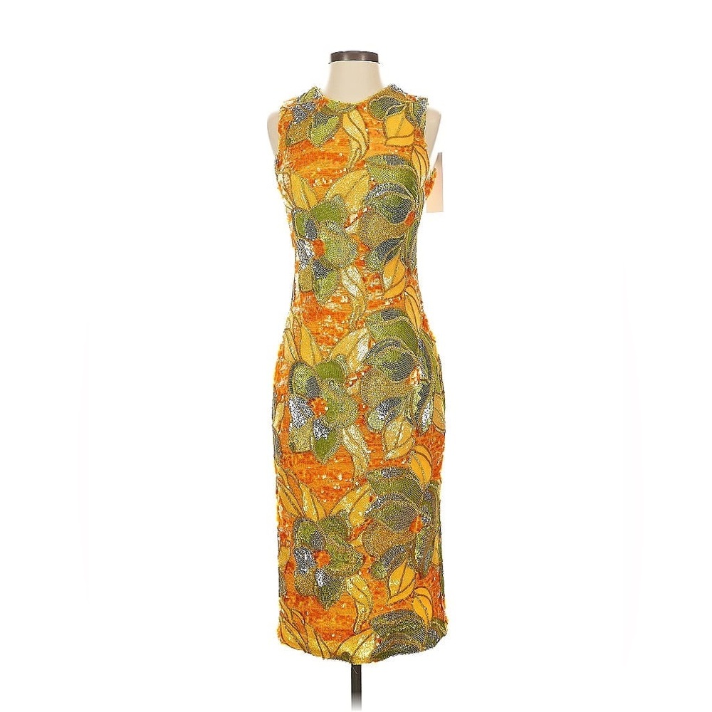 NWT Helsi Women’s Beaded Floral Alex Midi Dress